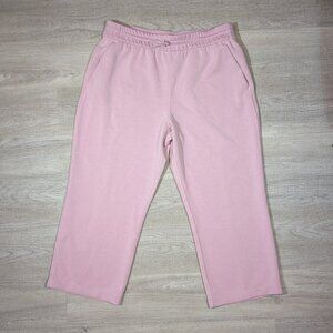 Lululemon Womens Softstreme High Rise Straight Leg Pants 12 Pink Athleisure